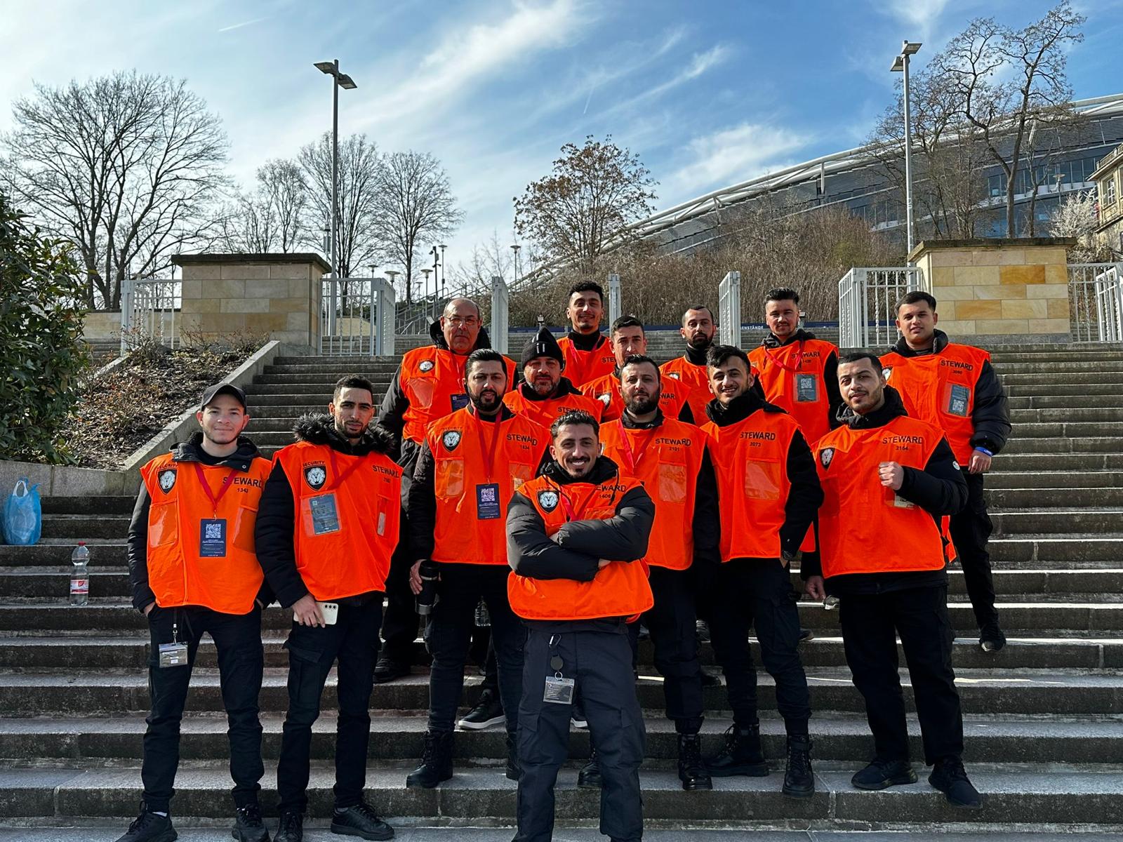HMS SICHERHEITSDIENST Team beim EURO 2024 Festival Leipzig